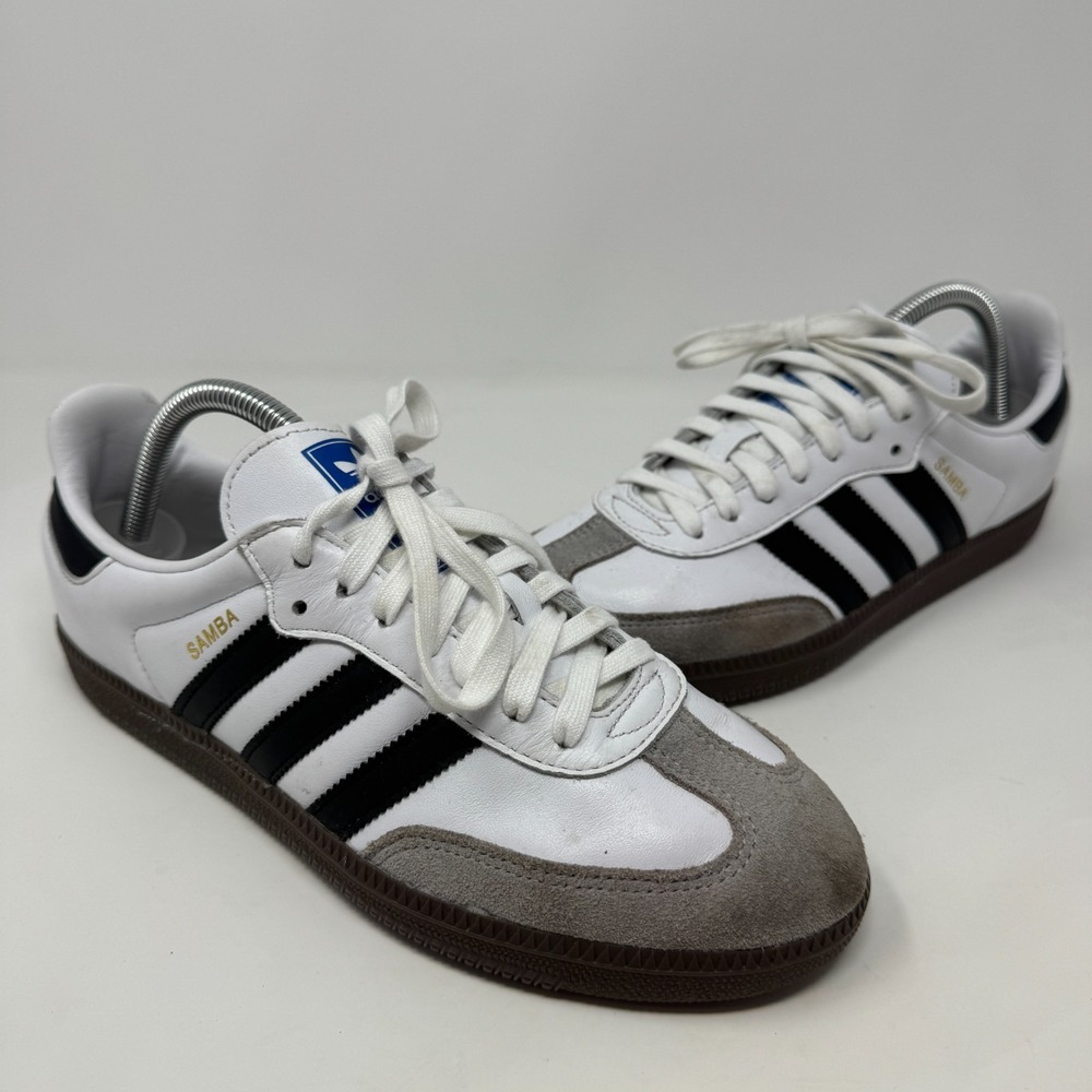 Adidas Samba White Classic‎ Shoes Sneakers EVM 004001 Men's Size 8